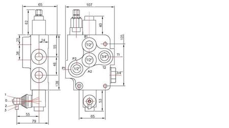 SOUPAPE HYDRAULIQUE 1xP80