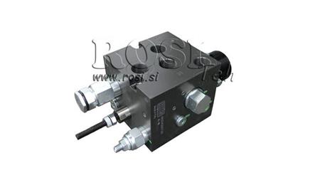 VALVOLA IDRAULICA PER PICCOLA CIPPATRICE A CUBO - AUTOSPEED 60 lit