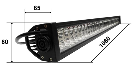 LED TYÖVALO - VALO 80 LED 240W 12V-24V COMBO 106CM MEGA