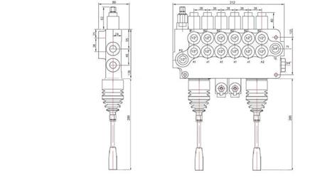 VANNE HID. 6xP80   2x JOYSTICK