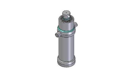 4047F -CILINDRO TELESCOPICO STANDARD/BUCO 4 STADI CORSO 1970 FI 170