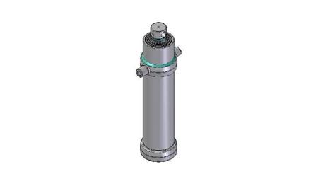 4090F - CILINDRO TELESCOPICO STANDARD/BUCO 4 STADI CORSO 2510 FI 170