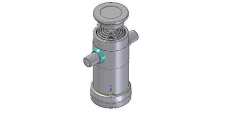 5020S -TELESCOPIC CYLINDER STANDARD/BALL 5 STAGES STROKE 680 DIAMETER 112