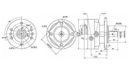 REM VOOR HYDROMOTOR