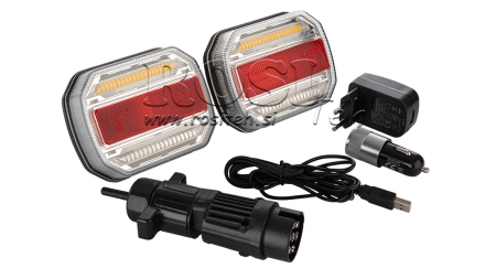 KIT D'ÉCLAIRAGE MAGNÉTIQUE À LED - SANS FIL 12/24V CANBUS