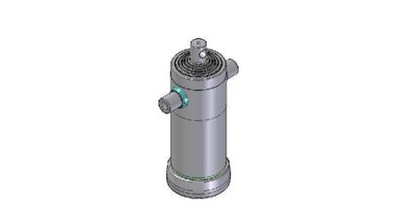 6009F - TELESCOPISK CYLINDER STANDARD/HUL 6 TRIN SLAG 1780 FI 152