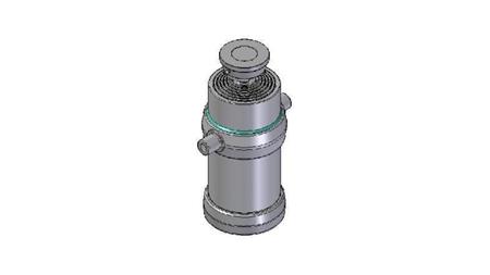 6053S -TELESCOPIC Sylinder STANDARD/KULE 6 TRINN SLAG 2175 DIAMETER 215