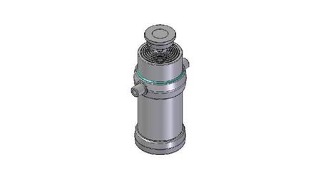 6055S -TELESCOPIC Sylinder STANDARD/KULE 6 TRINN SLAG 2895 DIAMETER 215