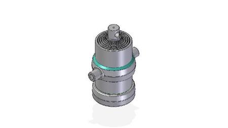 7018F -CILINDRO TELESCOPICO STANDARD/BUCO 7 STADI CORSO 1800 FI 190