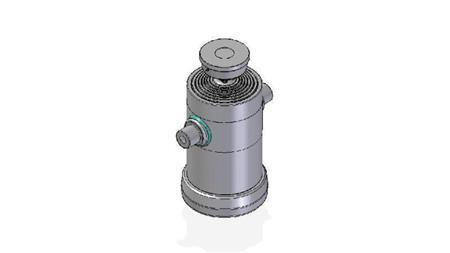 7064S -TELESCOPISCHE CYLINDER STANDAARD/BAL 7 FASES REIS 2402 DIAMETER 270