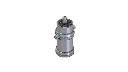 8023F - TELESCOPISCHE CYLINDER STANDAARD/GAT 8 FASES SLAAG 2685 FI 215