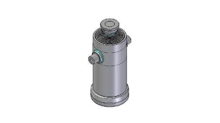 8037S -TELESCOPICKÝ VALEC ŠTANDARD/GULIČKA 8 STUPŇOV ZDVIH 3740 PRIEMER 270