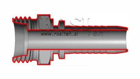 RACCORD HYDRAULIQUE CEL 15 L MALE DN10-M22X1,5