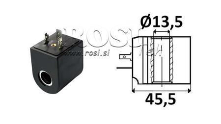 ELEKTROMAGNETISK SPOLE 24V DC - CB08 - fi 13.5mm-39.3mm 20W