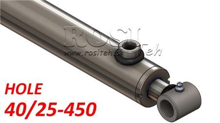 trou de cylindre hydraulique 40-25-450