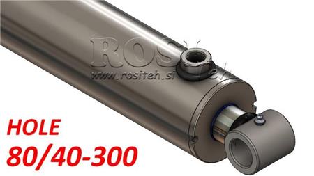 trou de cylindre hydraulique 80-40-300