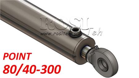 CYLINDRE HYDRAULIQUE POINT 80/40-300