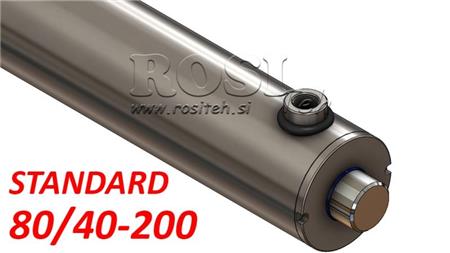 HYDRAULISK SYLINDER STANDARD 80/40-200