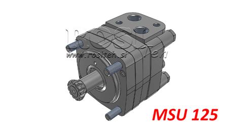 HYDRAULISCHE MOTOR MSU 125