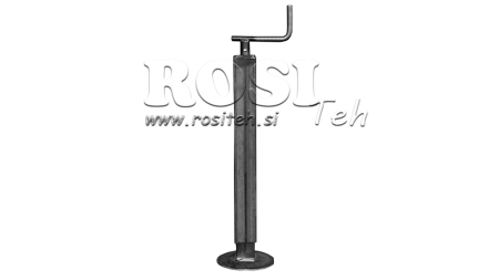 THREADED SUPPORT LEG (HEIGHT 630MM - STROKE 255MM) - 300KG
