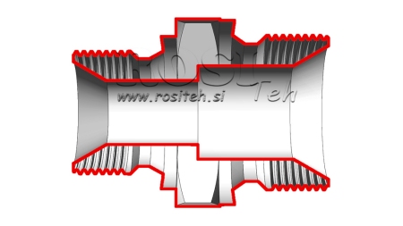 RÉDUCTEUR HYDRAULIQUE BSP 3/4-1