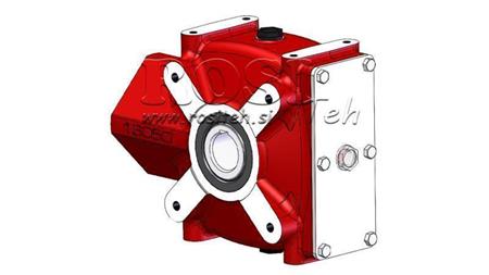 RIDUTTORE - MOLTIPLICATORE RT145 PER MOTORE IDRAULICO MP/MR/MS relazioni 4,1:1