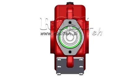 BOÎTE DE VITESSE - BOÎTE DE VITESSE RT200 POUR MOTEUR HYDRAULIQUE MP/MR RATIO 16.4:1