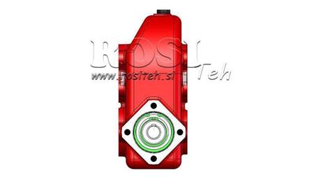 RIDUTTORE - MOLTIPLICATORE RT210 PER MOTORE IDRAULICO MP/MR/MS relazioni 16,4:1