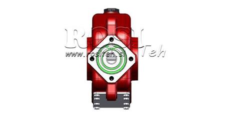 RIDUTTORE - MOLTIPLICATORE RT320 PER MOTORE IDRAULICO MP/MR/MS relazioni 29,5:1
