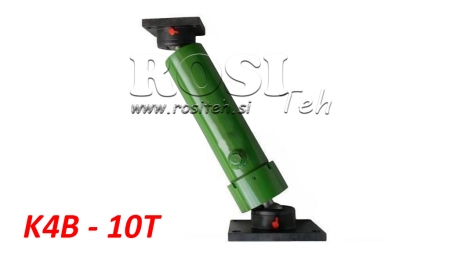 VÉRIN TÉLESCOPIQUE 4 ÉTAGES  1050MM K4B-10T