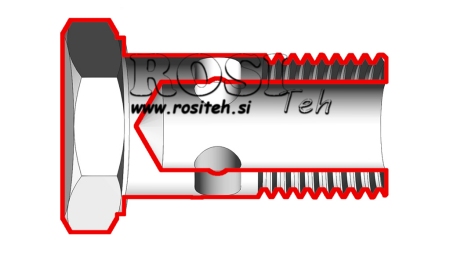 BOLT CREUX HYDRAULIQUE 1/8