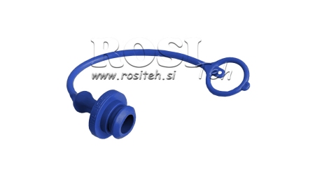 BESKYTTENDE GUMMI DÆK BLUE - HUN QUICK KOBLINGER