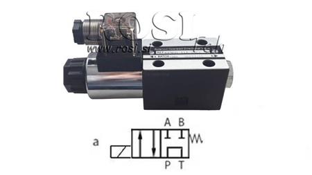 VANNE ÉLECTRO MAGNÉTIQUE HYDRAULIQUE CETOP 3 12/24/230V 2A
