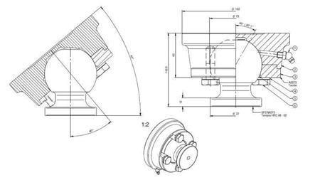 BALL FOR TELESCOPIC CYLINDER FI 73 max. 30 Tons
