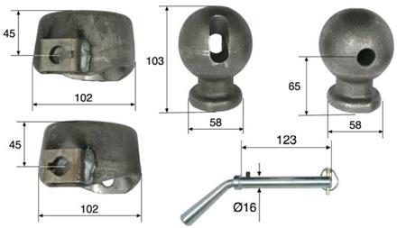SETT MED HOLDERE FOR DUMPTRUCK BOKS FI78