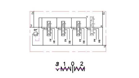 DIAGRAMME DE CÂBLAGE 4xP40 FLOTTANT