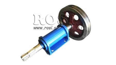 GEGOTEN IJZER KARDANAANDRIJVING MET POELIE 270mm