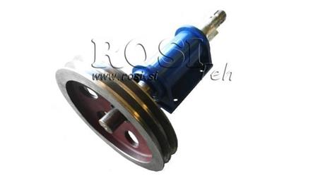 CARDANAS GEGOTEN IJZER MET YOKE 270mm