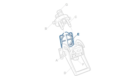 COUVERCLE POUR MULTI-FASTER 2,3VOIES