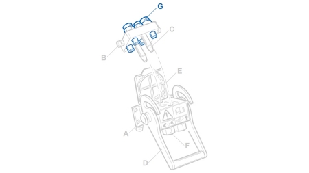 RACCORD RAPIDE MÂLE POUR MULTI-FASTER 9/16 3PLK 3PLV C PARTIE MOBILE