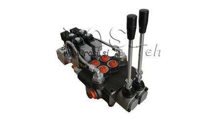 VALVOLA IDRAULICA 2xP80 - EO 12V