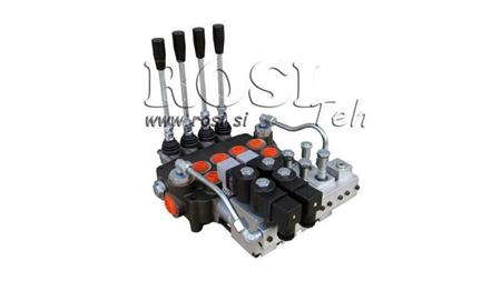 VALVOLA IDRAULICA 4xP80 - EO 12V