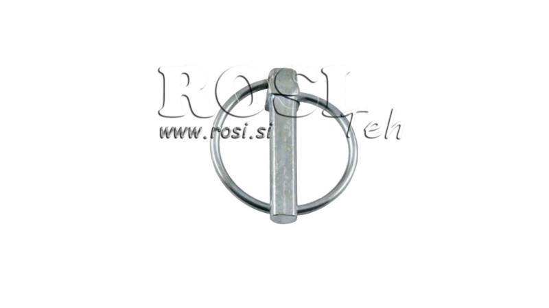 RONDE FUSIE KLEM 8 mm (8 STUKS)