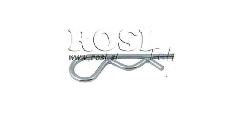 SÉCURITÉ DANS CLIP 4 mm (10 PCS)