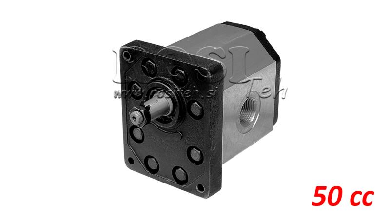 MOTEUR HYDRAULIQUE À ENGRENAGE (30MR50X568) GR.3 - 50CC