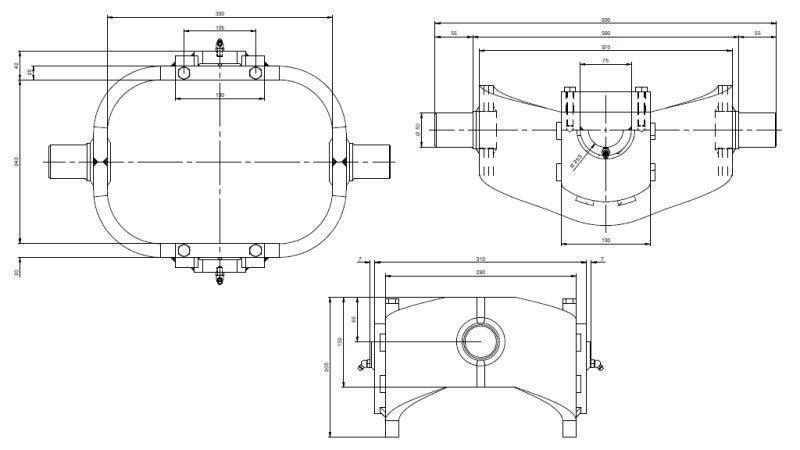 CRADLE CAT.6 -190 (23 tons)