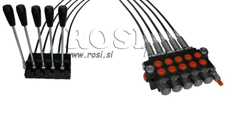 KIT 5xP40   JOYSTICK 1 POSITION L1000